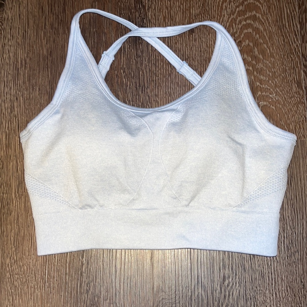AYBL blue sports bra
